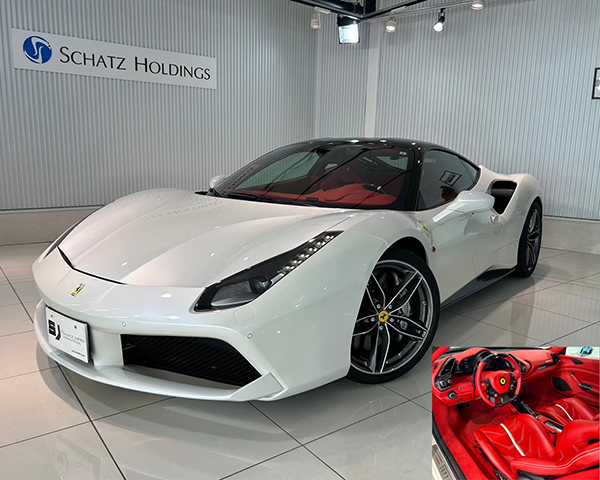 Ferrari 488GTB ビアンコフジ